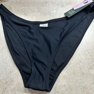 Wild Fable Black Cheeky Bikini Bottom